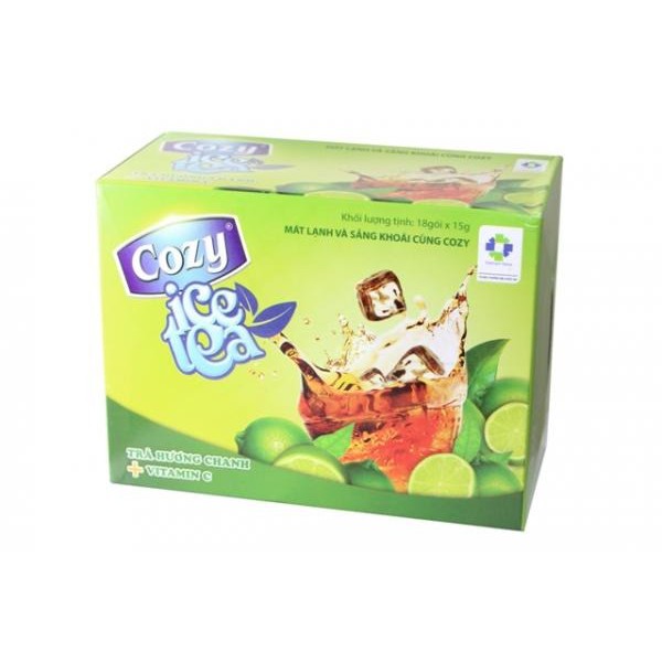 Trà Cozy Đào Hòa Tan Ice Tea/ Trà Hòa Tan Hương Chanh - Thơm Ngon