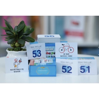 Flashcard chuyển đổi 100 số sang hình ảnh  (Bí mật của một trí nhớ)