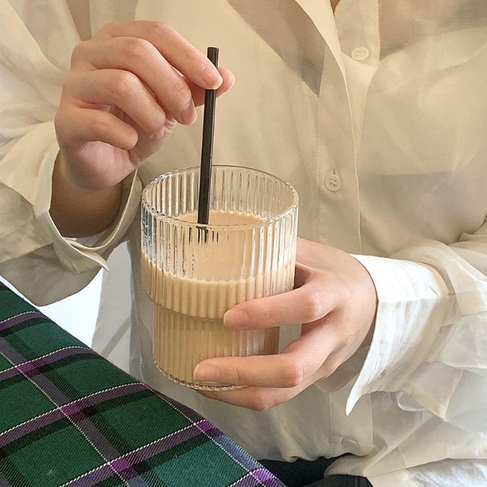 Ly Thủy Tinh Uống Trà Sữa Cà Phê Tiện Dụng