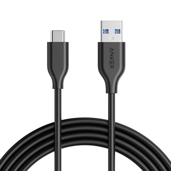 Cáp Anker PowerLine USB 3.0 ra USB-C - 1.8m - A8166