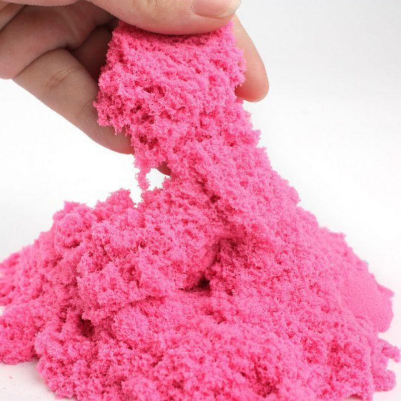 Bộ cát nặn sinh học, Cát động lực, Cát dẻo tạo hình cho bé yêu: Loại 500gram