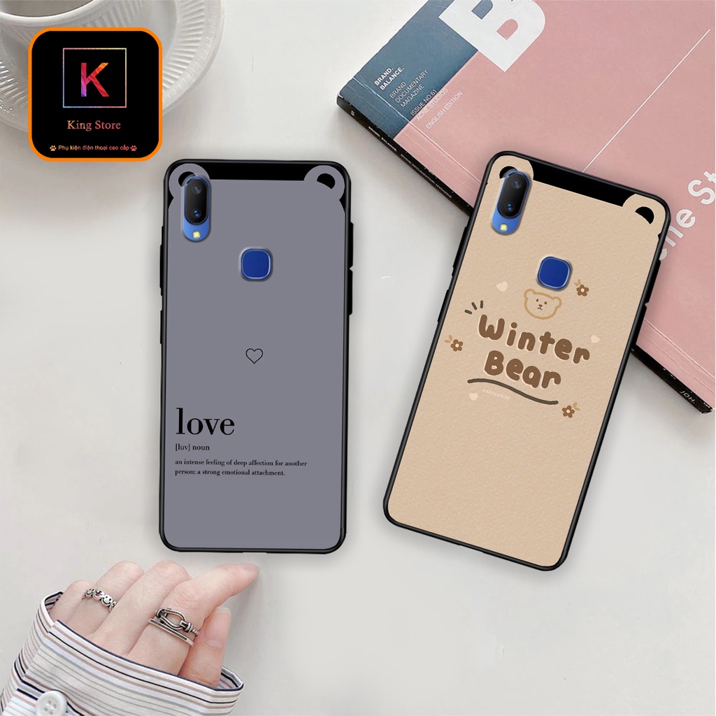 Ốp lưng Vivo V11 - Vivo V11i -  Ốp in hình tai thỏ siêu dễ thương