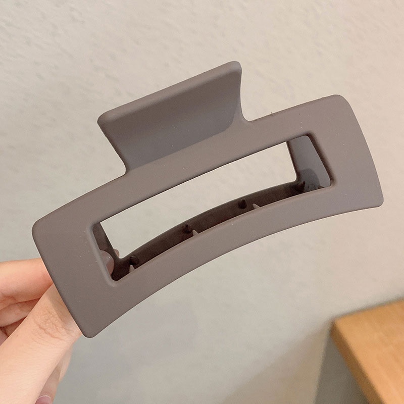 AOFEIQIKE Kẹp tóc càng cua Hàn Quốc nữ đẹp hottrend nhám cỡ size lớn iLita - Cặp búi tóc dễ thương cào 10 răng, 14 răng