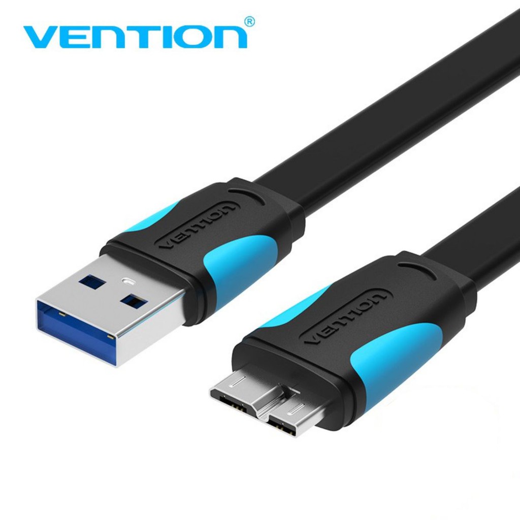 Dây Cáp USB 3.0 dùng cho ổ cứng di động dài 50Cm VENTION - VAS-A12 - BEN
