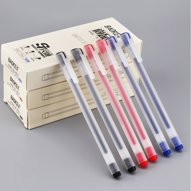 Bút viết mực gel ngòi 0.5mm Basic tiện dụng chất lượng cao