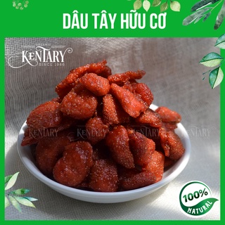 Dâu tây sấy lạnh nguyên vị kentary - túi 200g - ăn vặt bà bầu - ăn vặt healthy