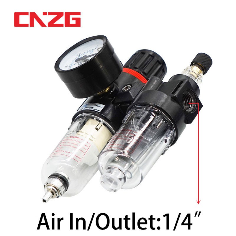 Bộ lọc nén khí tách dầu nước CNZG AFC2000 G1/4 chuyên dụng