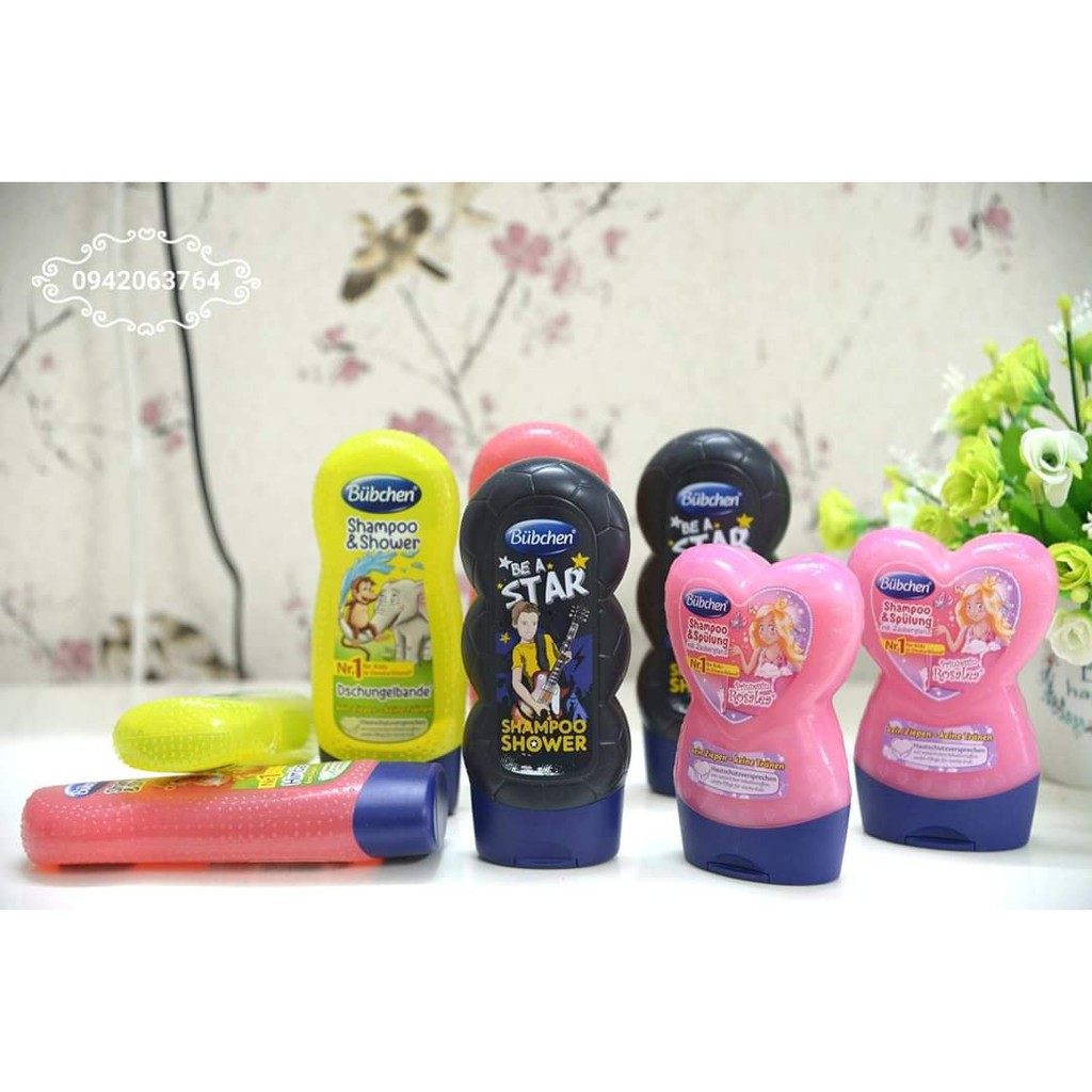 DẦU GỘI + SỮA TẮM TRẺ EM BUBCHEN