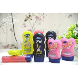 Dầu gội + sữa tắm trẻ em bubchen
