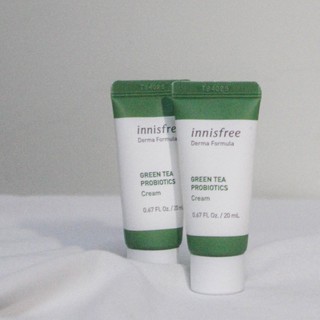 [Mini 20ml] Kem Dưỡng Ẩm, Phục Hồi Da Innisfree Derma Formula Green Tea Probiotics Cream