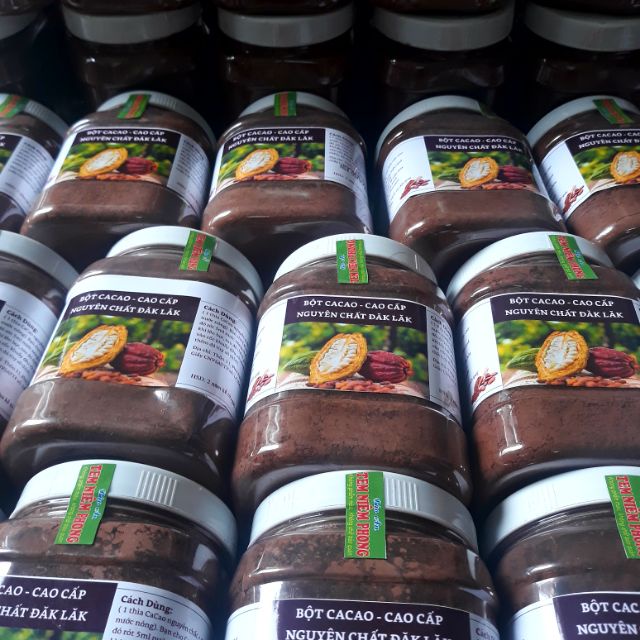 Bột Cacao Nguyên Chất Loại 1 Hộp 500gr, Bột Ca Cao Hàng Chuẩn Daklak Cực Thơm Ngon Bổ Dưỡng BCC01 RENEVA