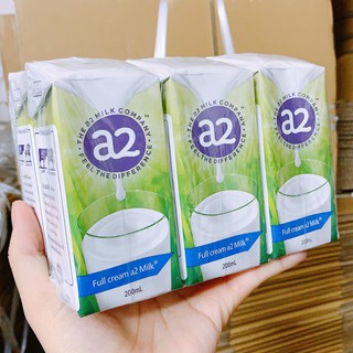 Thùng Sữa Tươi A2 Úc nguyên kem 200ml - bé trên 1 tuổi