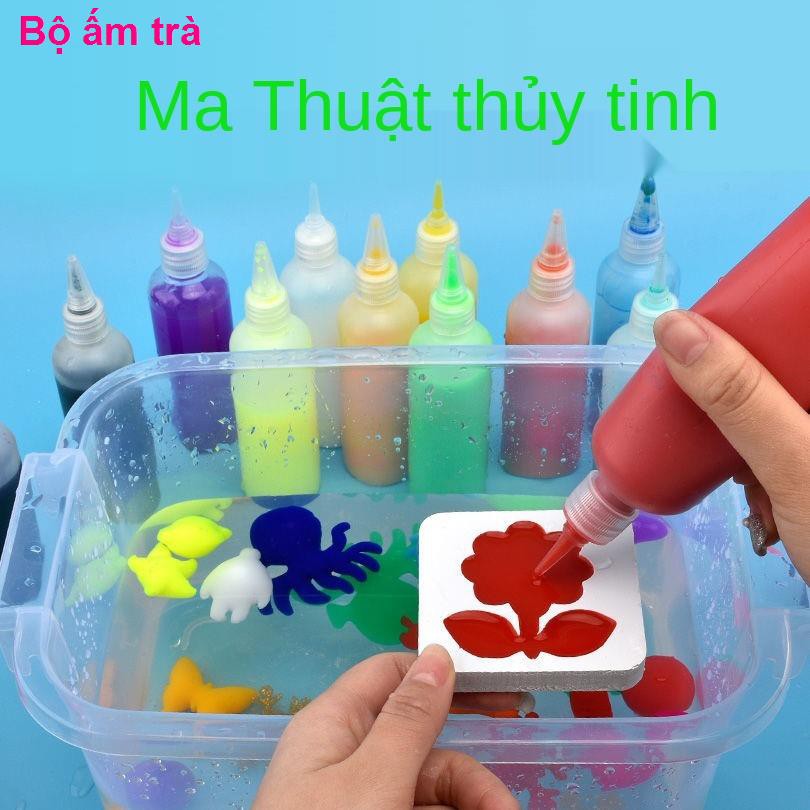 đồ sơ sinhVỉ nước ma thuật kết hợp vật liệu gia dụng trọn bộ cô gái lớn đồ chơi pha lê sao biển con lắc vừa