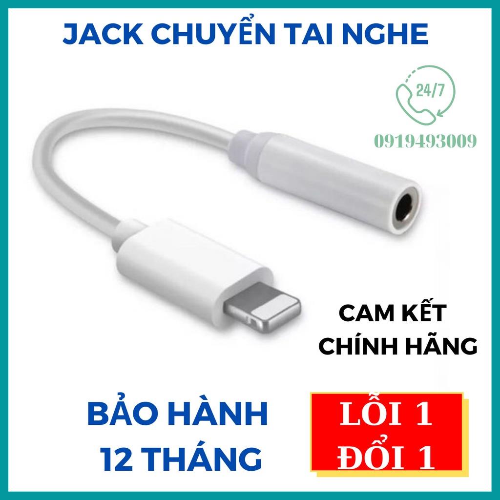 Jack chuyển đổi tai nghe IP3.5 mm tốc độ kết nối nhanh BH 12T LỖI 1 ĐỔI 1