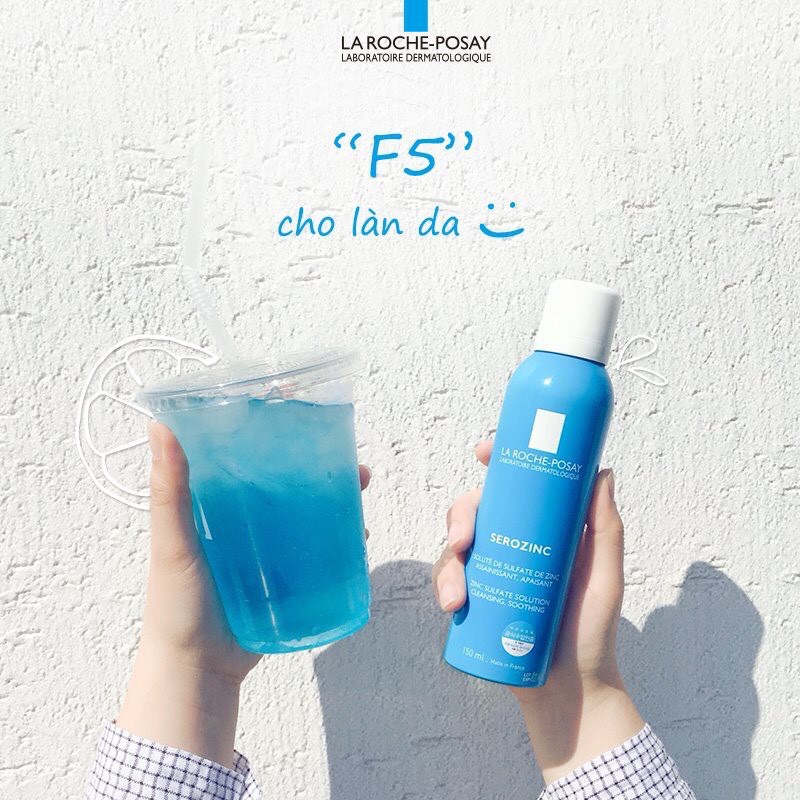 Nước xịt khoáng LA ROCHE-POSAY cho da dầu mụn làm sạch da giảm bóng nhờn Serozinc | BigBuy360 - bigbuy360.vn