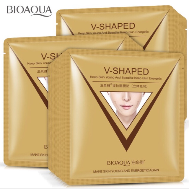 Mặt nạ Vline V-Shaped làm thon gọn mặt của Bioaqua