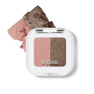 Màu Mắt Trang Điểm A'Pieu Mineral Mono Shadow (Dual) (No.3/Fade Back) 1G*2