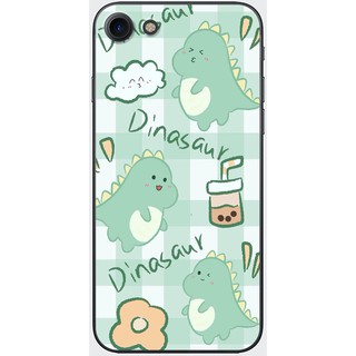 Ốp lưng IPhone 7, 8 in hình Khủng long cute