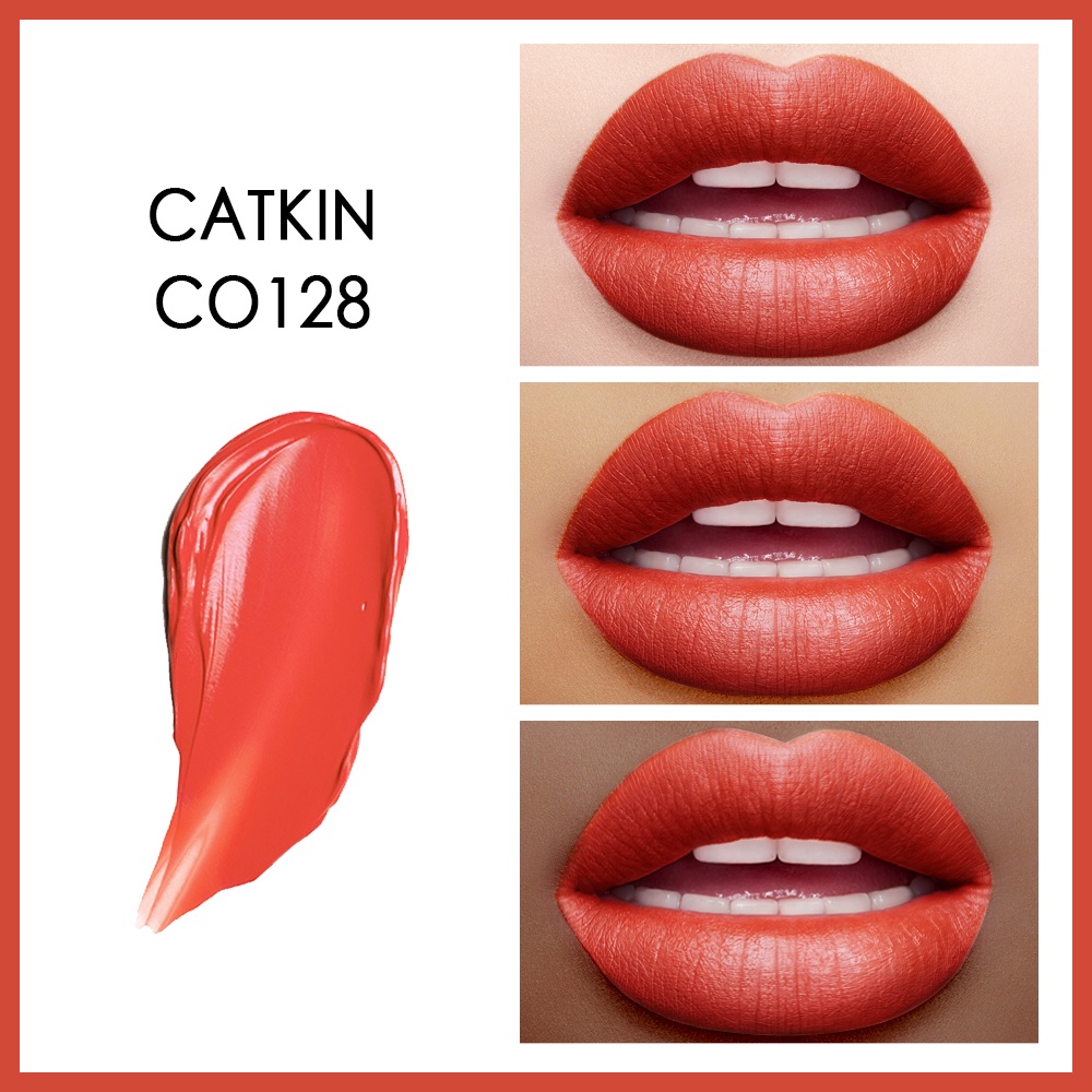 Son môi CATKIN lì không khô lâu trôi che khuyết điểm chuyên dụng 3.6g