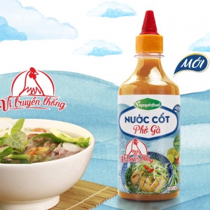 Nước cốt phở gà cô đặc dạng chai Nutifood