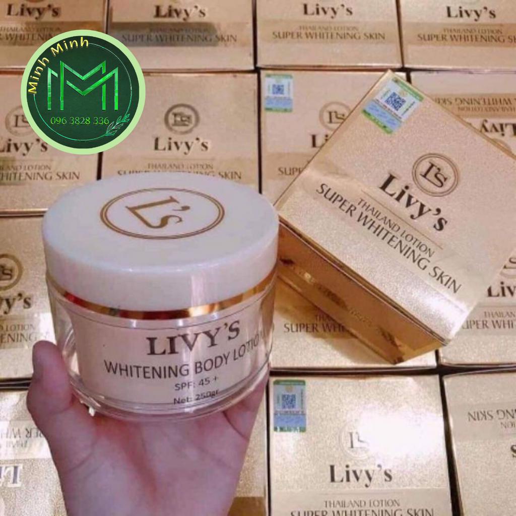 Kem Dưỡng Trắng Da Body Livy Whitening Lotion Thái Lan