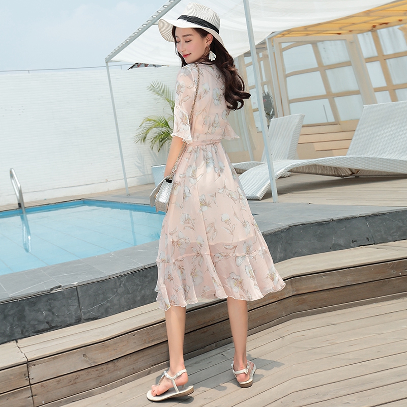 Đầm Voan Dài Tay Xinh Xắn Dành Cho Nữ 2020 | BigBuy360 - bigbuy360.vn