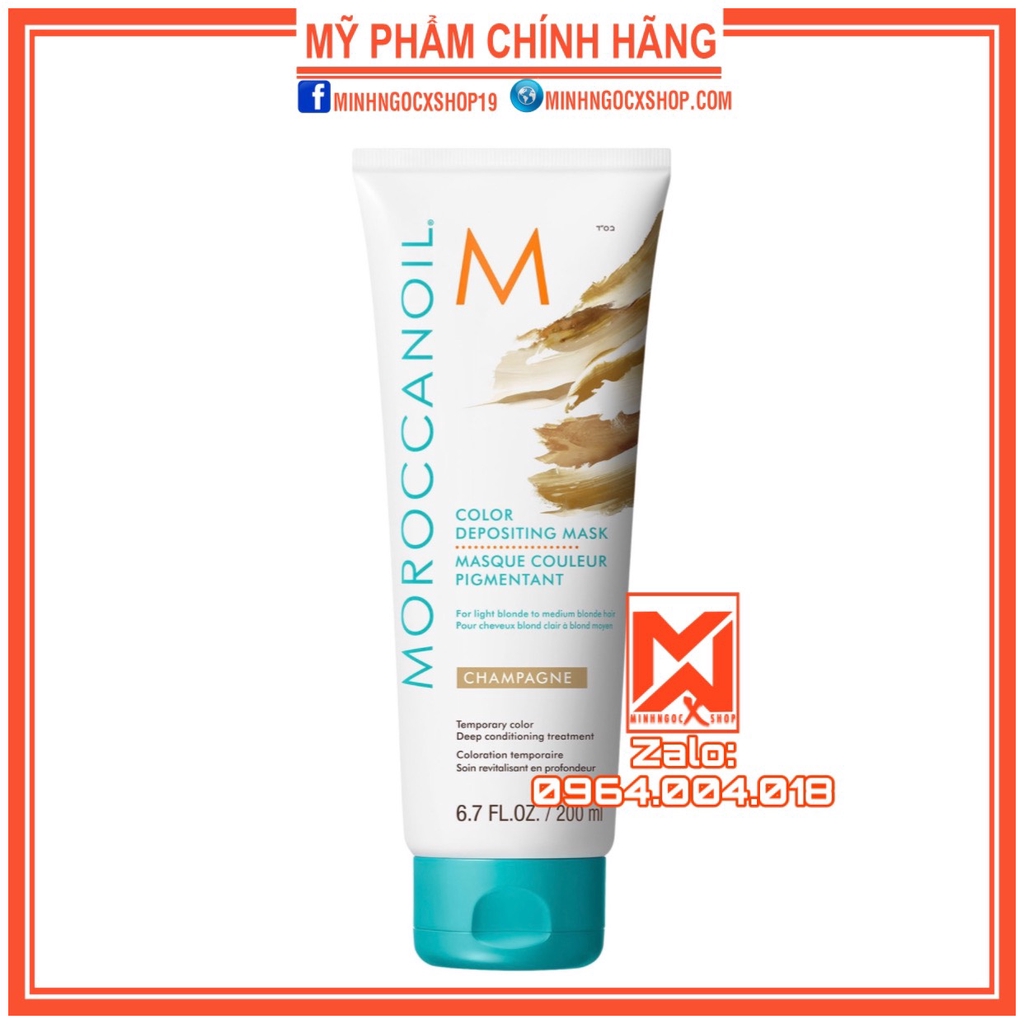 MOROCCANOIL HẤP GIỮ MÀU RƯỢU SÂM PANH MOROCCANOIL CHAMPAGNE 30 - 200ML CHÍNH HÃNG