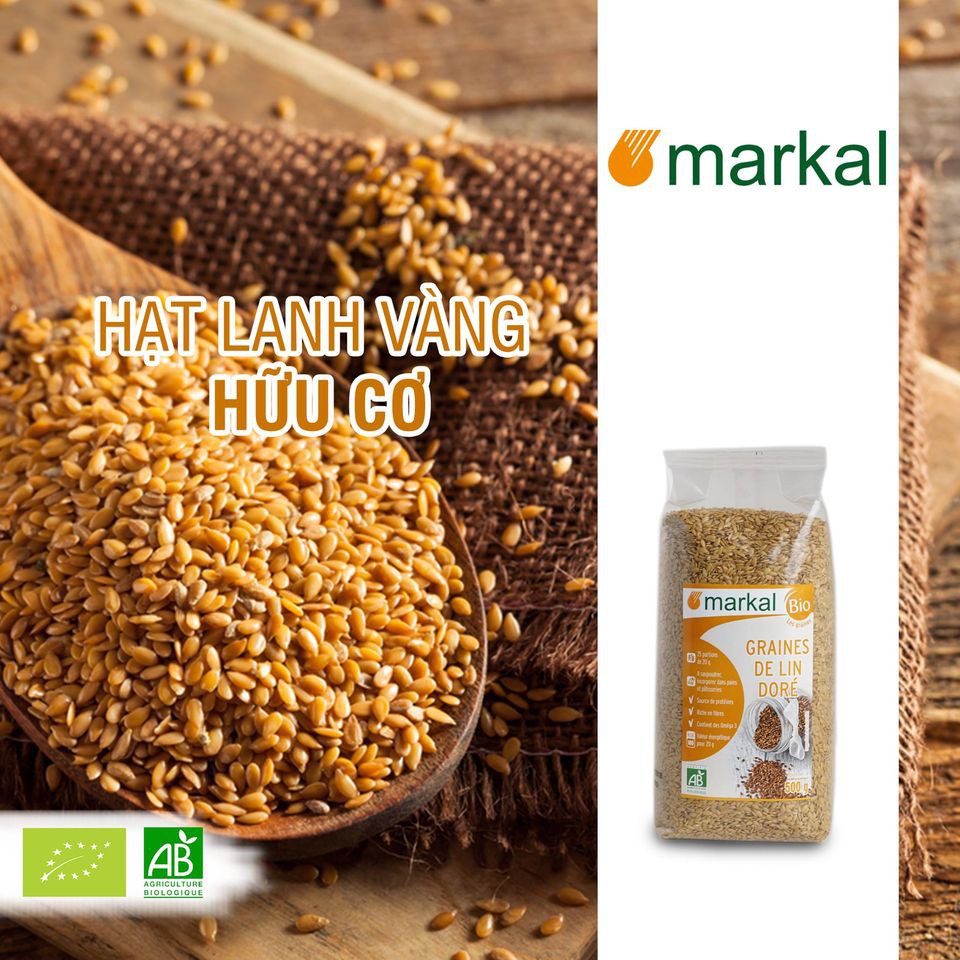 Hạt lanh hữu cơ Markal/ Bio Planet Flaxseed