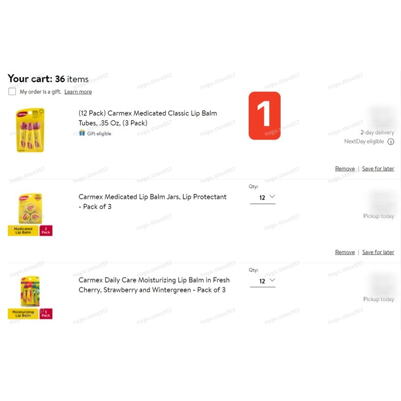 [BILL US] Son dưỡng môi Carmex chuẩn nội địa Mỹ các mùi | BigBuy360 - bigbuy360.vn