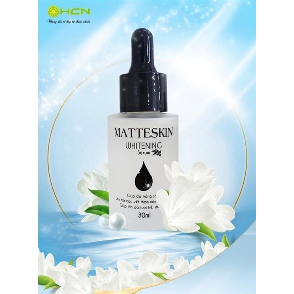 Serum Matteskin Whitening giúp trẻ hóa làn da,dưỡng da ngăn ngừa mờ thâm nám tàn nhang
