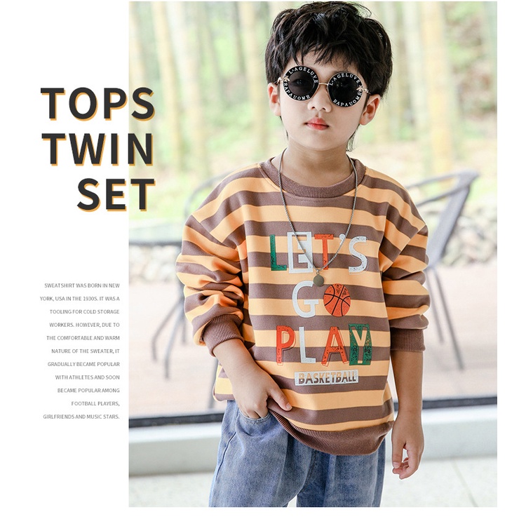 Áo Hoodie Dày Dặn Ấm Áp Thời Trang Thu Đông Cho Bé 100-160cm