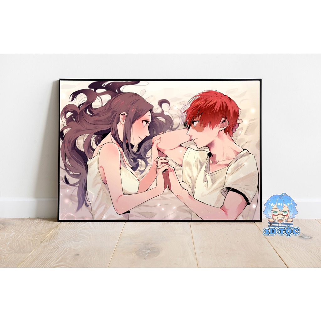 Tranh poster A3 giấy chất lượng cao Todoroki Shoto (11) Anime Manga Boku no Hero Academia - 2D Tộc Shop