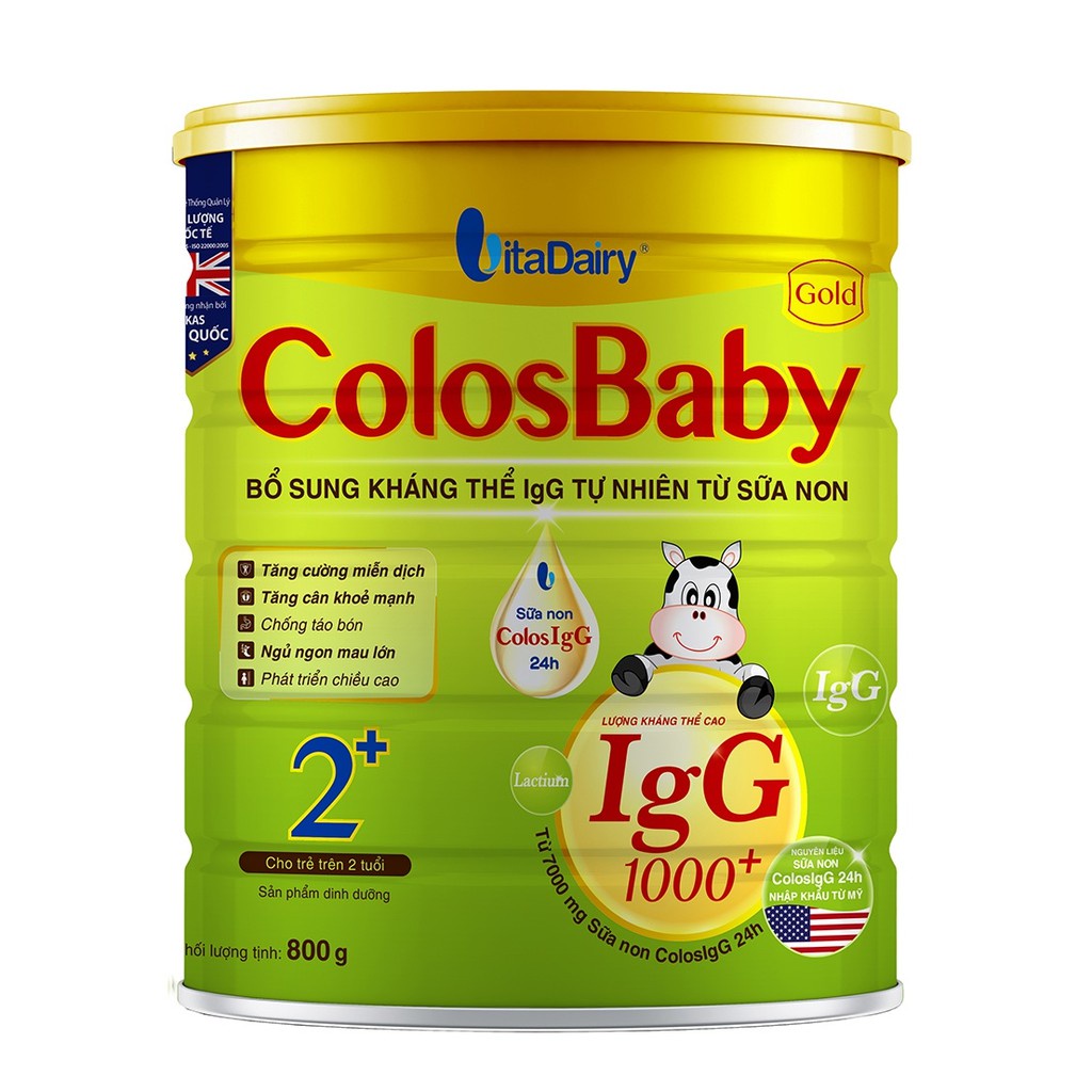 Sữa non COLOSBABY GOLD 0+,1+,2+ (800G)