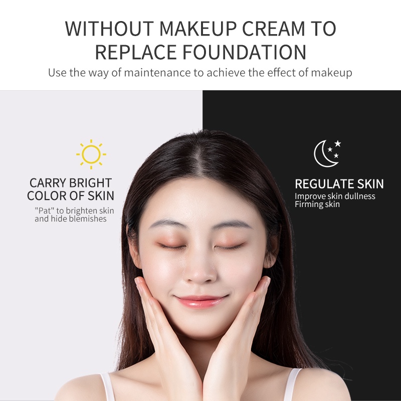 SNEFE Concealer Makeup Cream Lady Facial Cream Moisturizing Brighten Skin Tone Remove Dullness Tightening Lifting Niacinamide Anti-Aging 30g