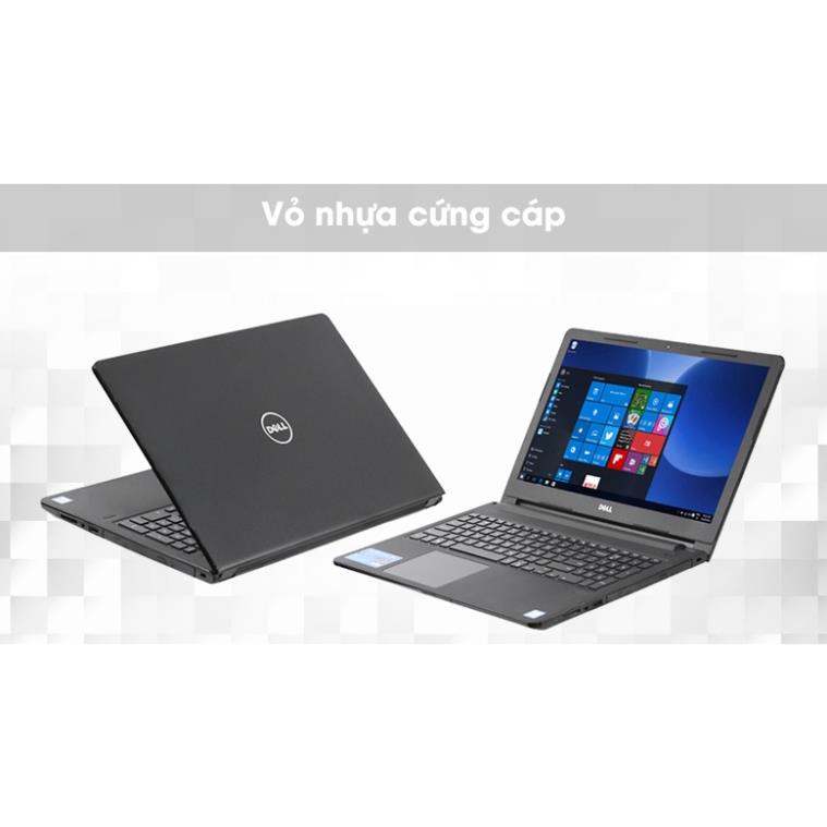 LAPTOP Dell Vostro V3568 I3 7020U/ RAM 4GB/ HDD 1TB/ 15.6 INCH HD
