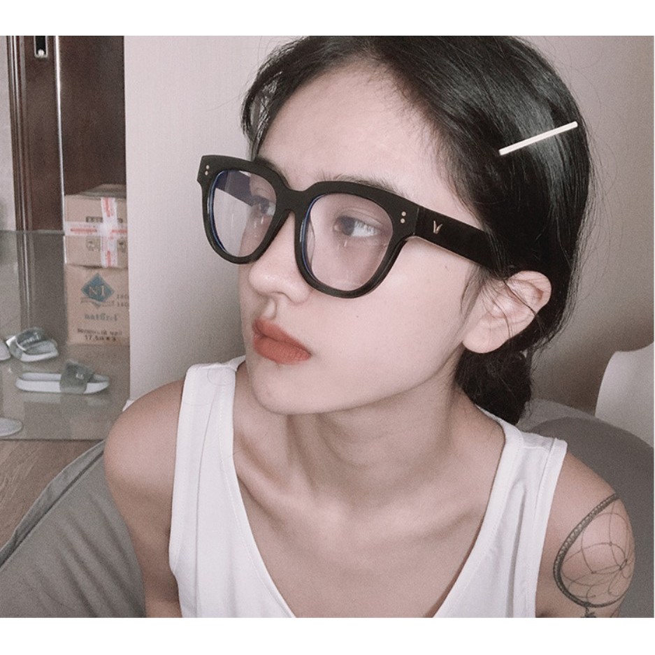 Kính Gọng Dáng Vuông V Wild Khung Nhựa Thời Trang Hot Trend Thay Được Mắt Cận | BigBuy360 - bigbuy360.vn