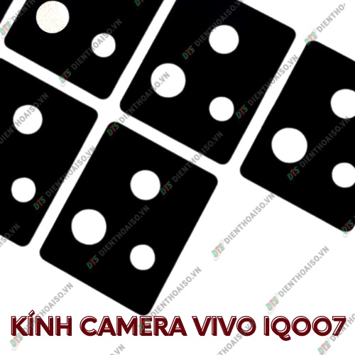 Mặt kính camera vivo iqoo 7 có sẵn keo dán