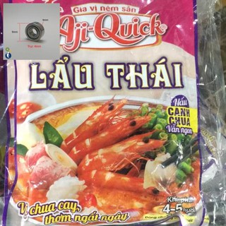 ( Ảnh Thật ) Gia Vị Nêm Sẵn Aji-Quick Lẩu Thái & Canh Chua Gói 50g