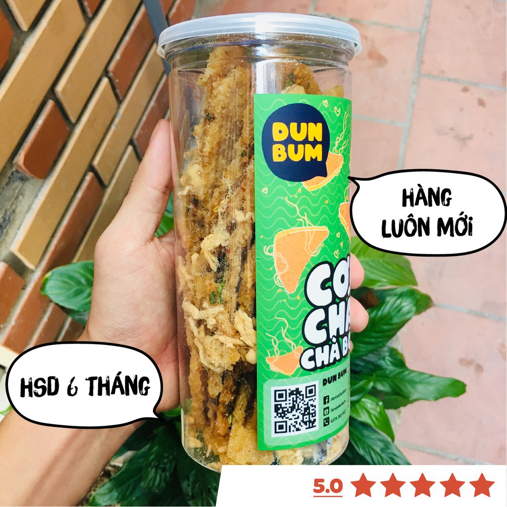 [Mã 77FMCGSALE1 giảm 10% đơn 250K] Cơm cháy chà bông DumBum 300g đồ ăn vặt Sài Gòn | BigBuy360 - bigbuy360.vn