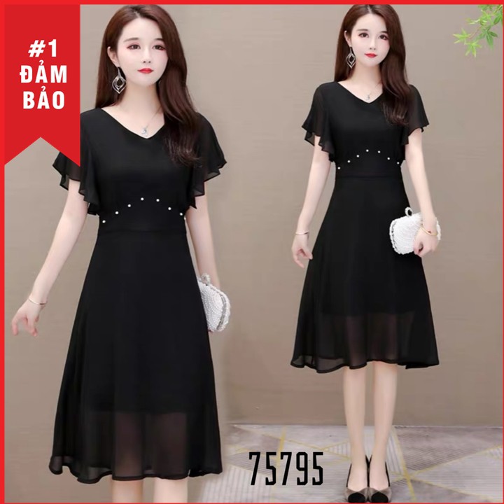 Đầm dự tiệc sang trọng, chất mềm mịn đủ size 30 đến 72kg - 75795 | BigBuy360 - bigbuy360.vn