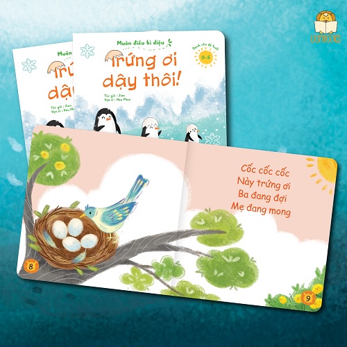 Bộ Sách Muôn Điều Kì Diệu - Trứng ơi dậy thôi! Và Bú ti bú tí