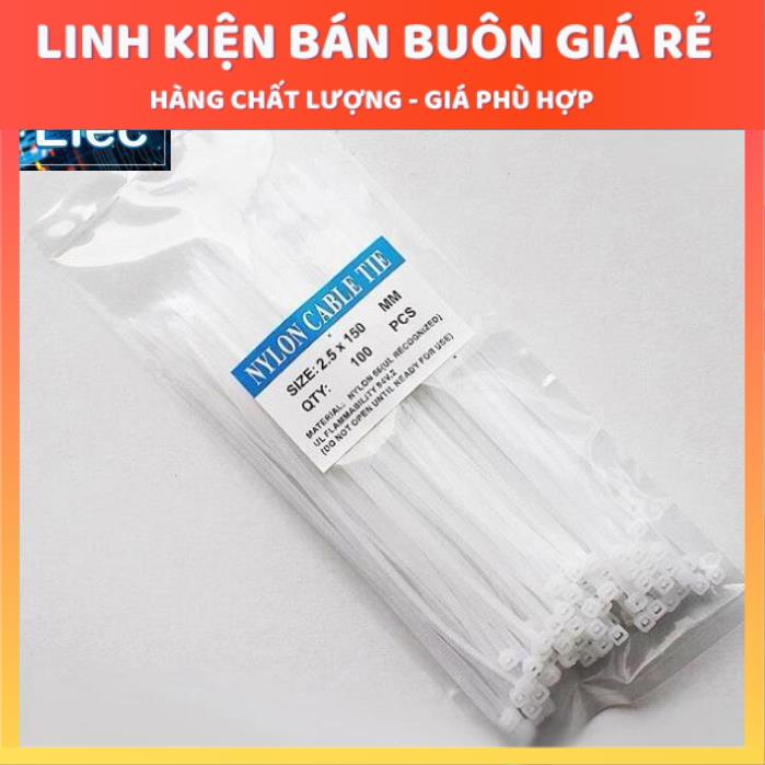 Dây Thít Tiện Ích Theo Gói Và Kích Thước