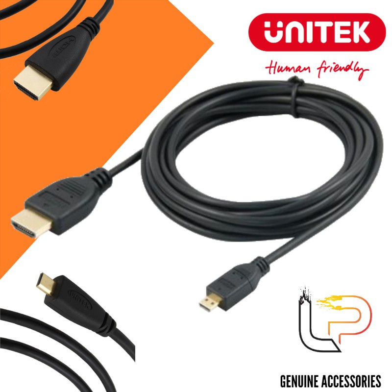 Cáp chuyển Micro HDMI ra HDMI dài 1,5M UNITEK Y-C 153