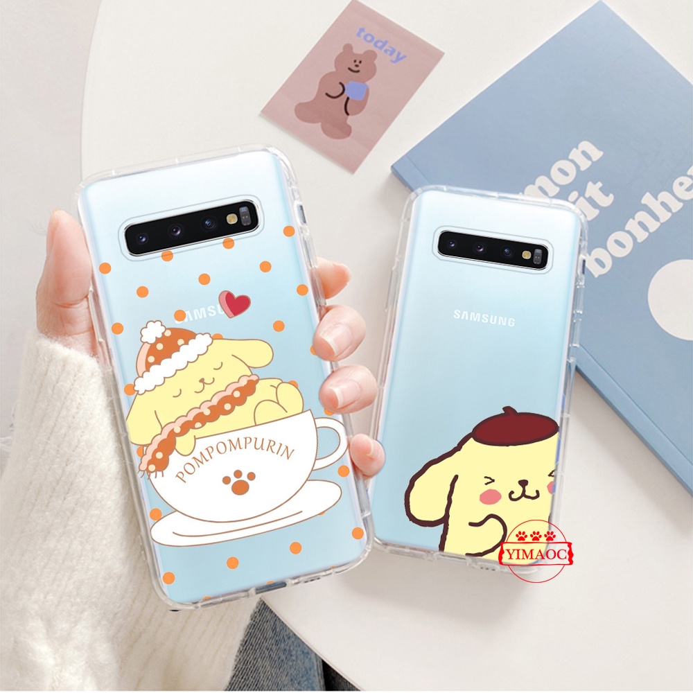 Ốp Điện Thoại Mềm Trong Suốt Hình pompompurin Cho Iphone 5 5S SE 2020 6 6S 7 8+ X T119