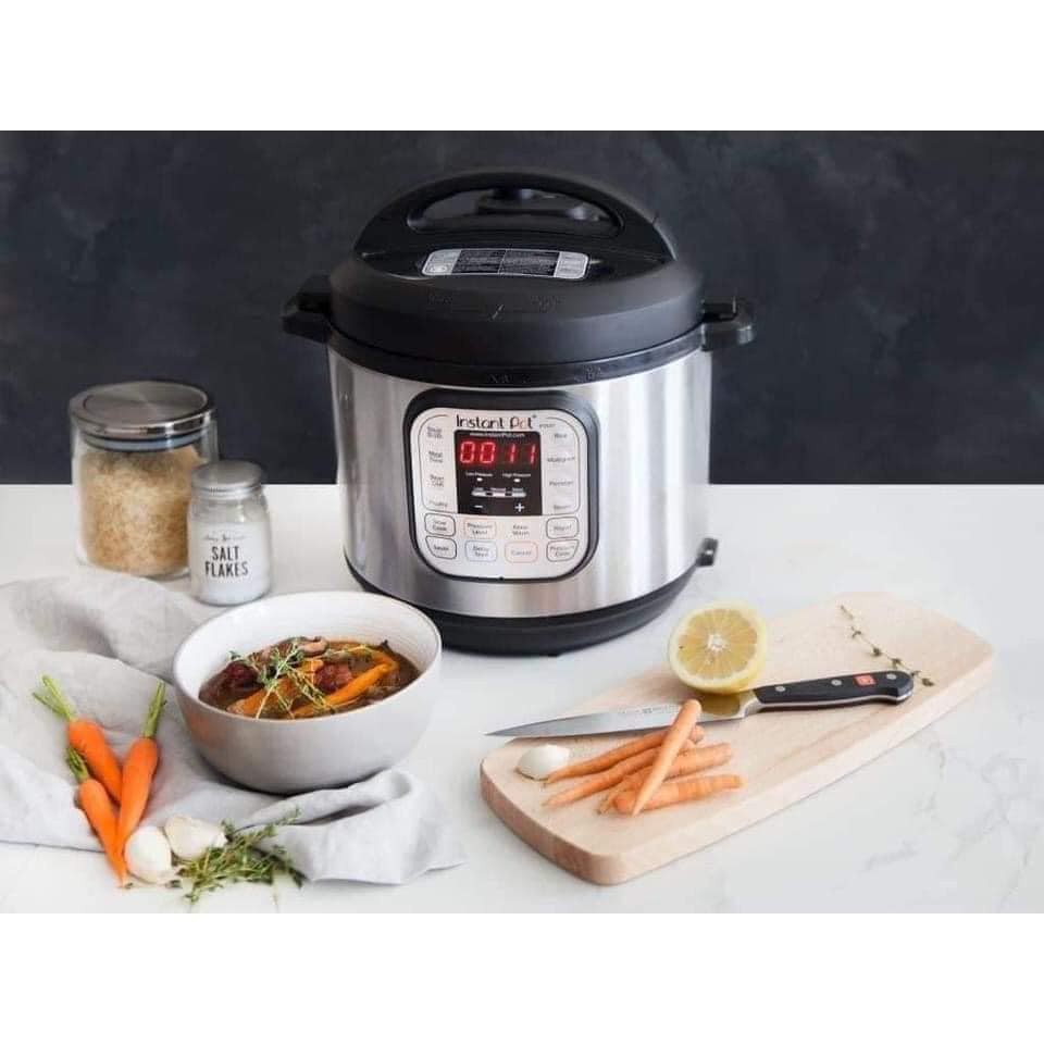 Nồi áp suất điện đa năng Instant Pot chất liệu thép không gỉ - Hàng Đức