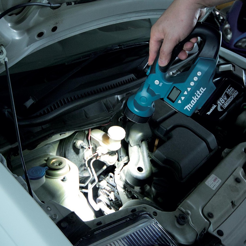 Radio kết hợp đèn dùng pin 14.4 - 18V Makita DMR050 - Chính Hãng