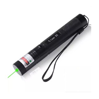 Đèn pin laser 303 tia xanh cao cấp