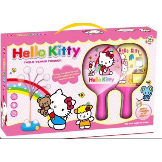 Bộ bóng bàn mẫu hoạt hình dễ thương gần gũi với bé quà tặng cho bé trẻ em