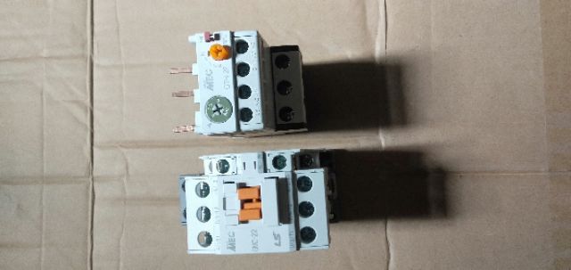 Khởi động từ và role nhiệt 220v 22A -1bộ