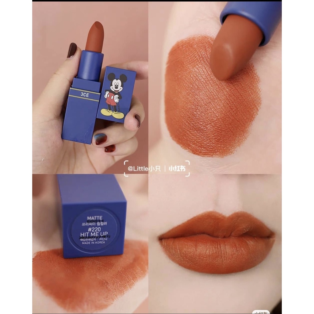 Son Thỏi 3CE Disney Lip Color